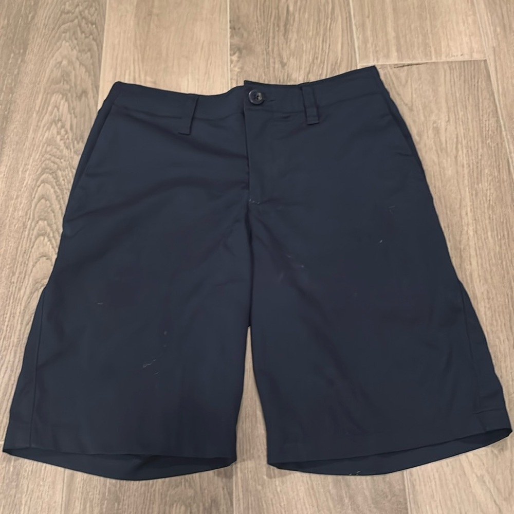Under Armour Boys Navy Blue Shorts Size 12